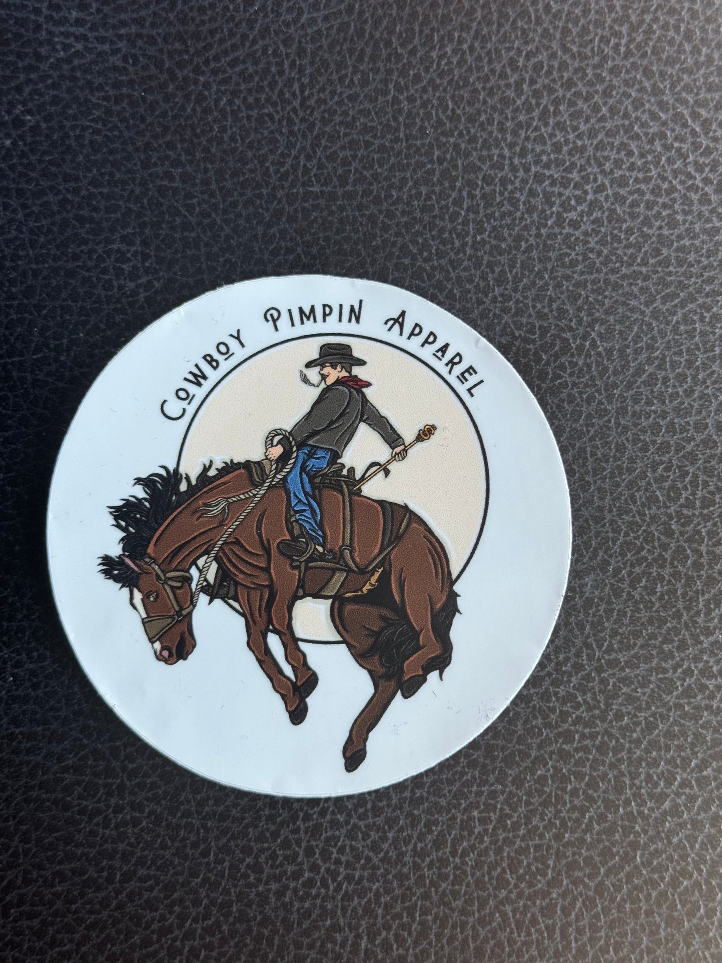 CPA Bronc Sticker