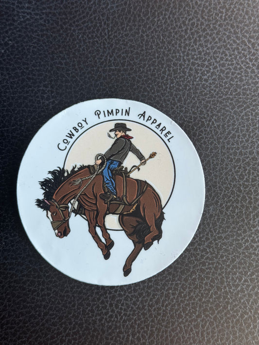 CPA Bronc Sticker